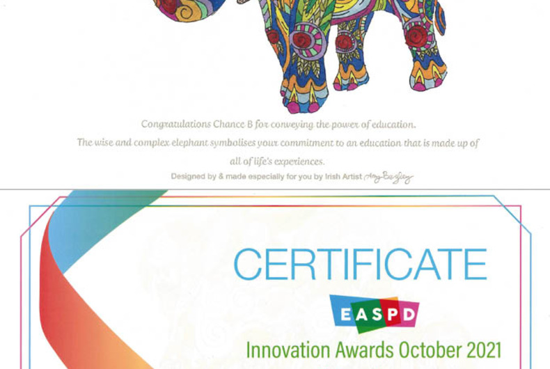 EASPD Innovation Award_Education_Chance B 